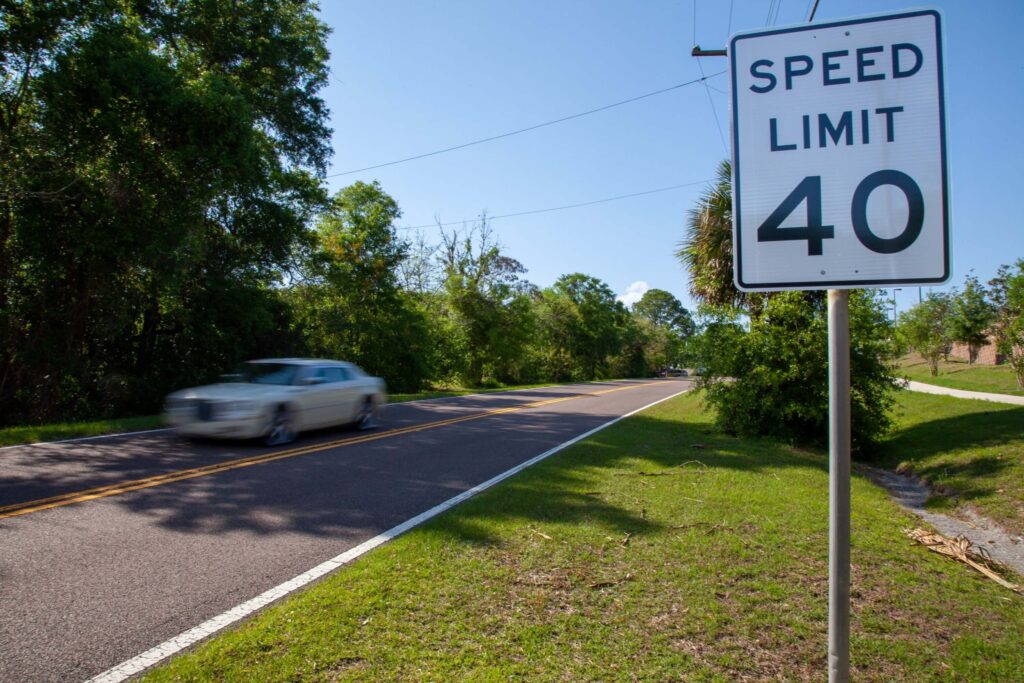 speed sign